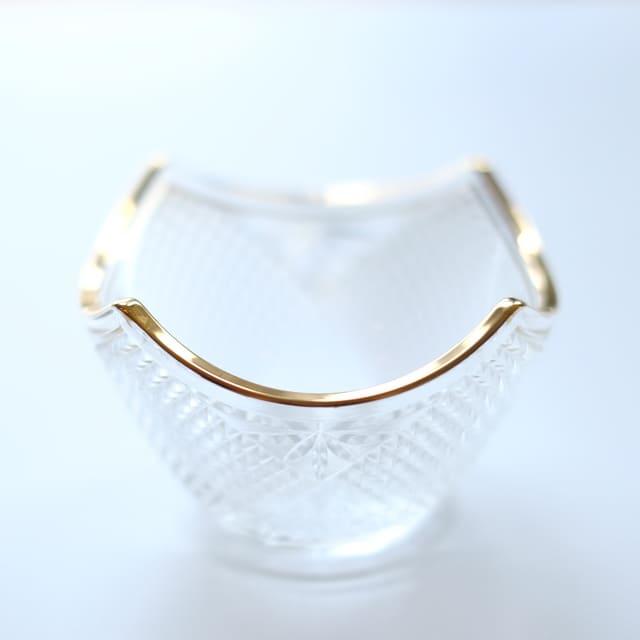 吉粋四方小鉢 金付