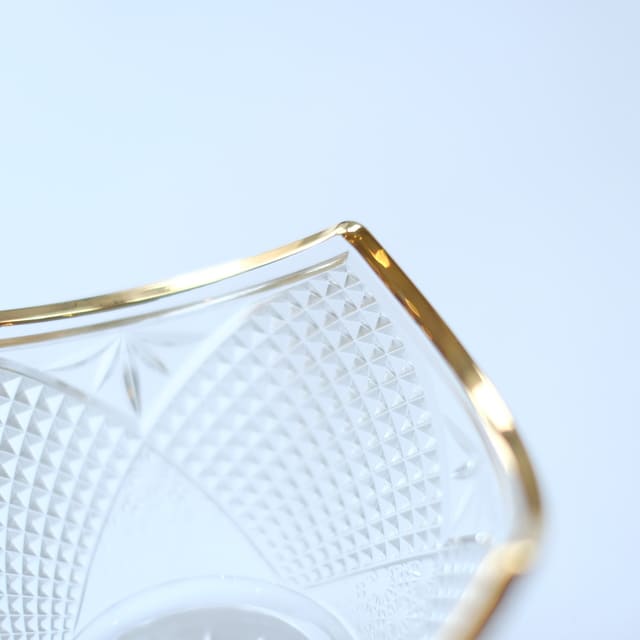 吉粋四方小鉢 金付