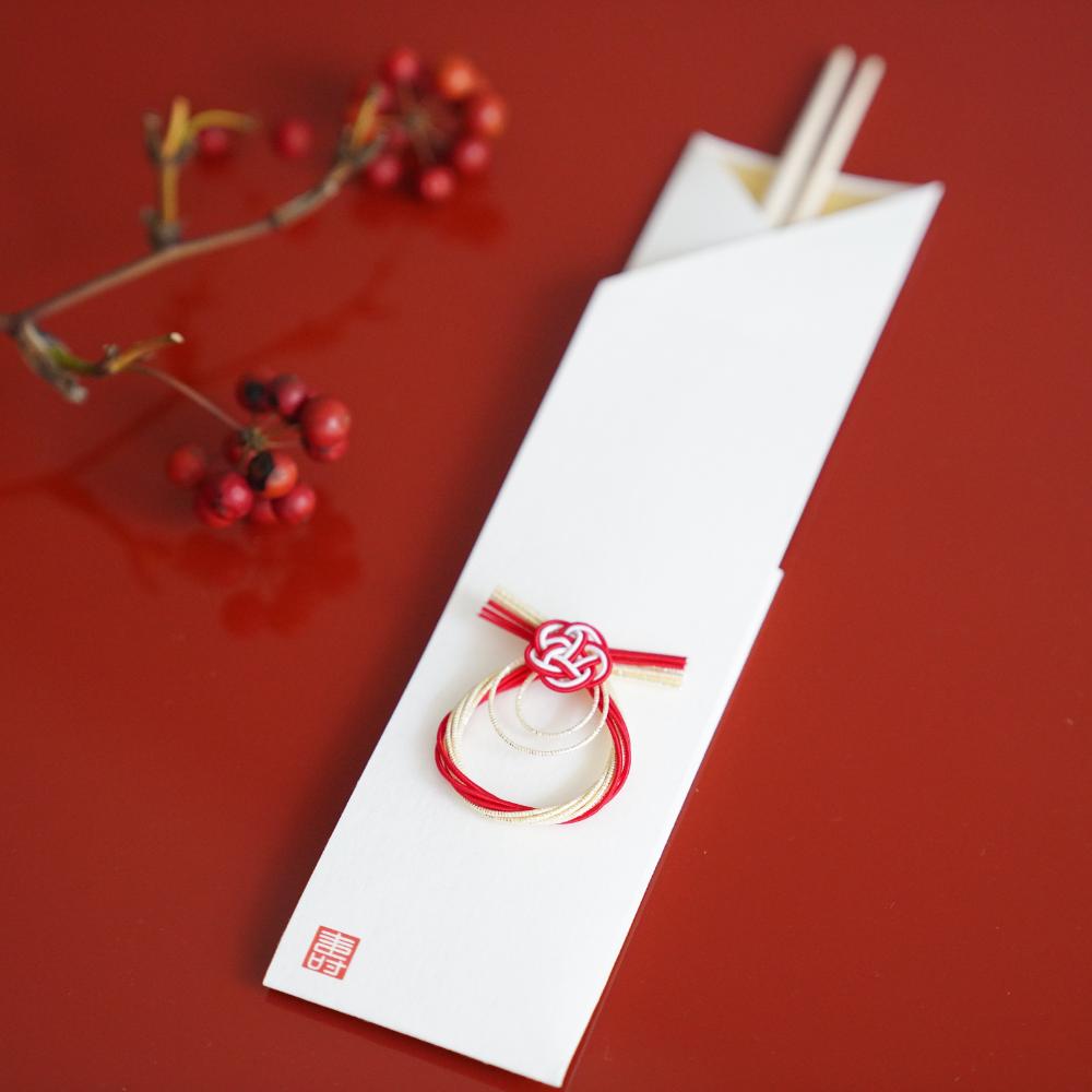 祝箸 水引しめ縄2膳セット FOURGRACEオリジナル