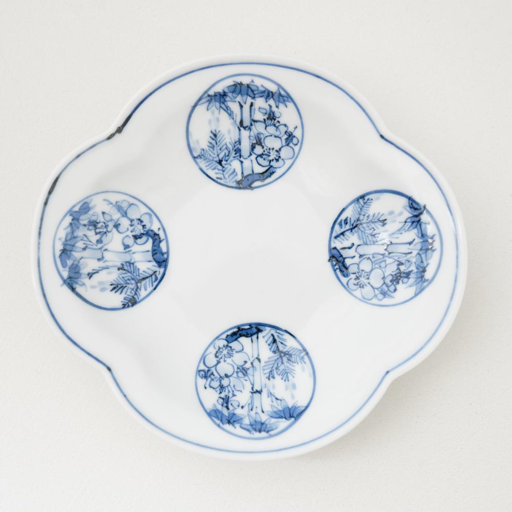 松竹梅 円渕木甲皿｜ 四季折々のおしゃれな和食器通販サイト FOURGRACE