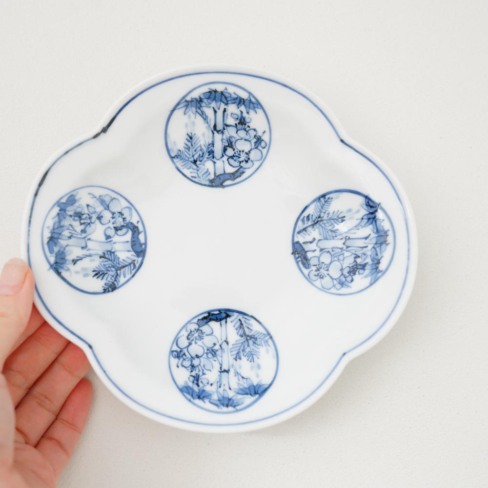 松竹梅 円渕木甲皿｜ 四季折々のおしゃれな和食器通販サイト FOURGRACE