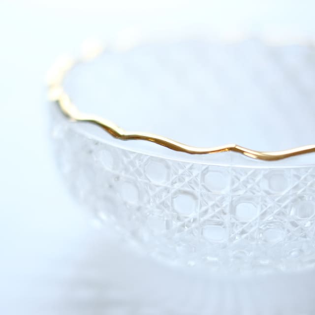 籠目丸洗鉢 金付