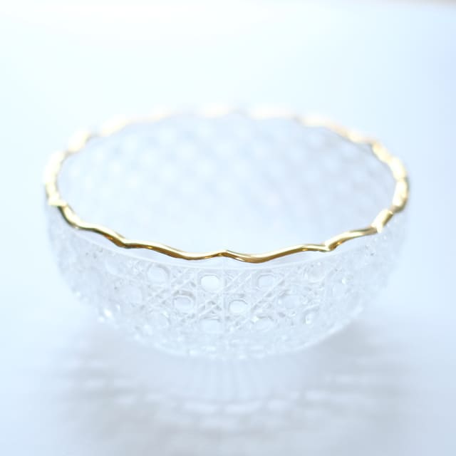 籠目丸洗鉢 金付