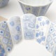 花離宮ブルー楕円皿大（化粧箱入） 6枚目のサムネイル