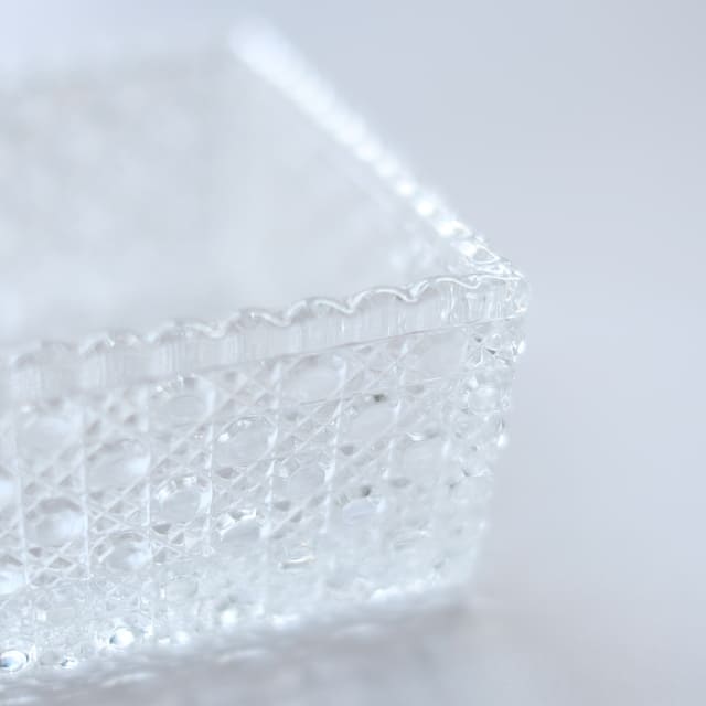 籠目 ガラス向付