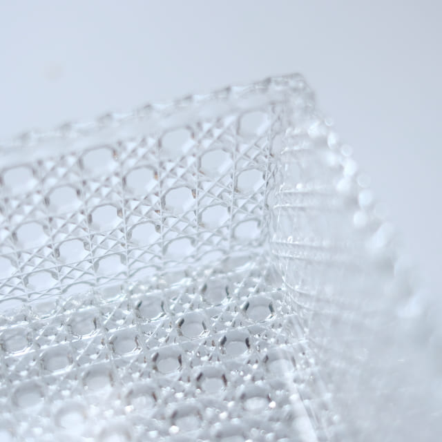 籠目 ガラス向付 ｜ 四季折々のおしゃれな和食器通販サイトFOURGRACE