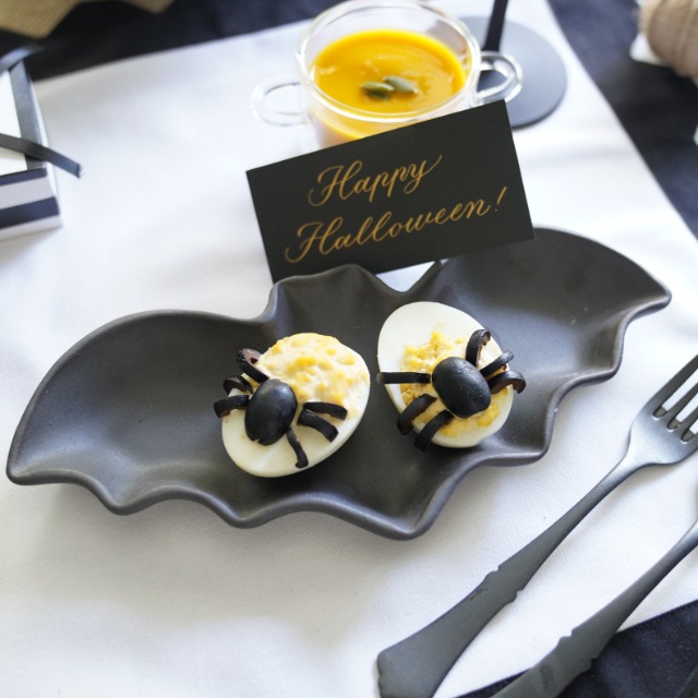 益子焼 皿 飾り皿 益子焼 こうもり型皿 菓子皿 プレート M | 四季折々の