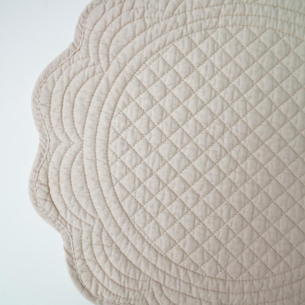 ヌビ　ランチョンマット　ベージュ