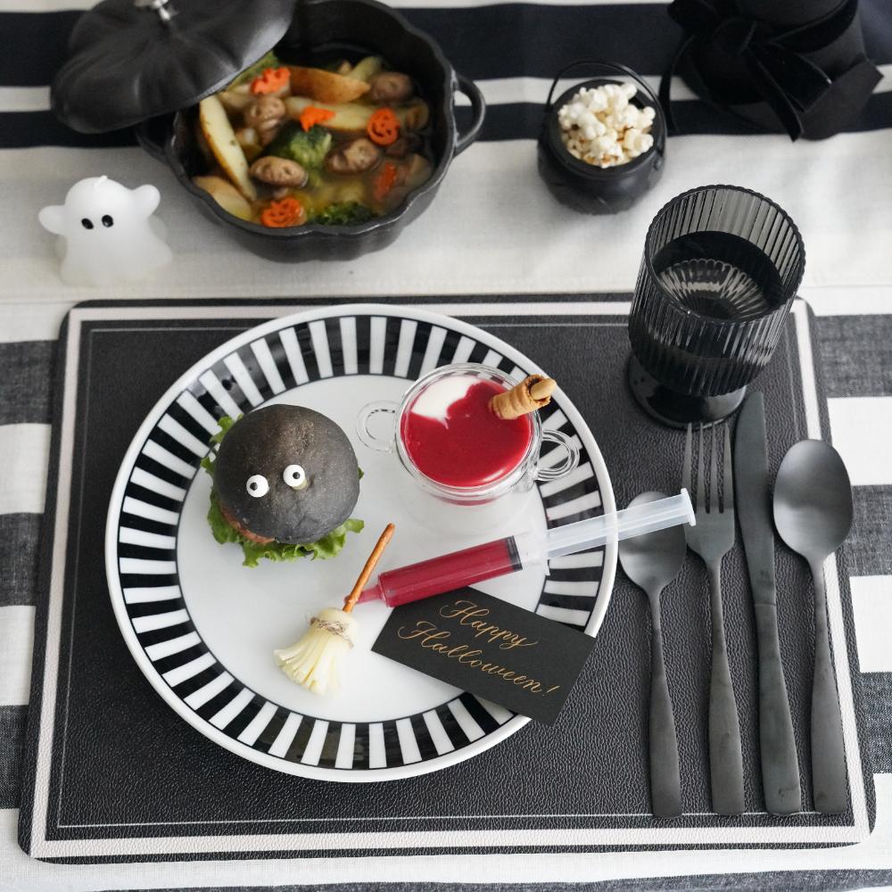 カトラリー 9本セット ステンレス おしゃれ 個性的 漆黒 桜 スプーン セット 洋食器 新生活 贈り物 ギフト プレゼント お祝い