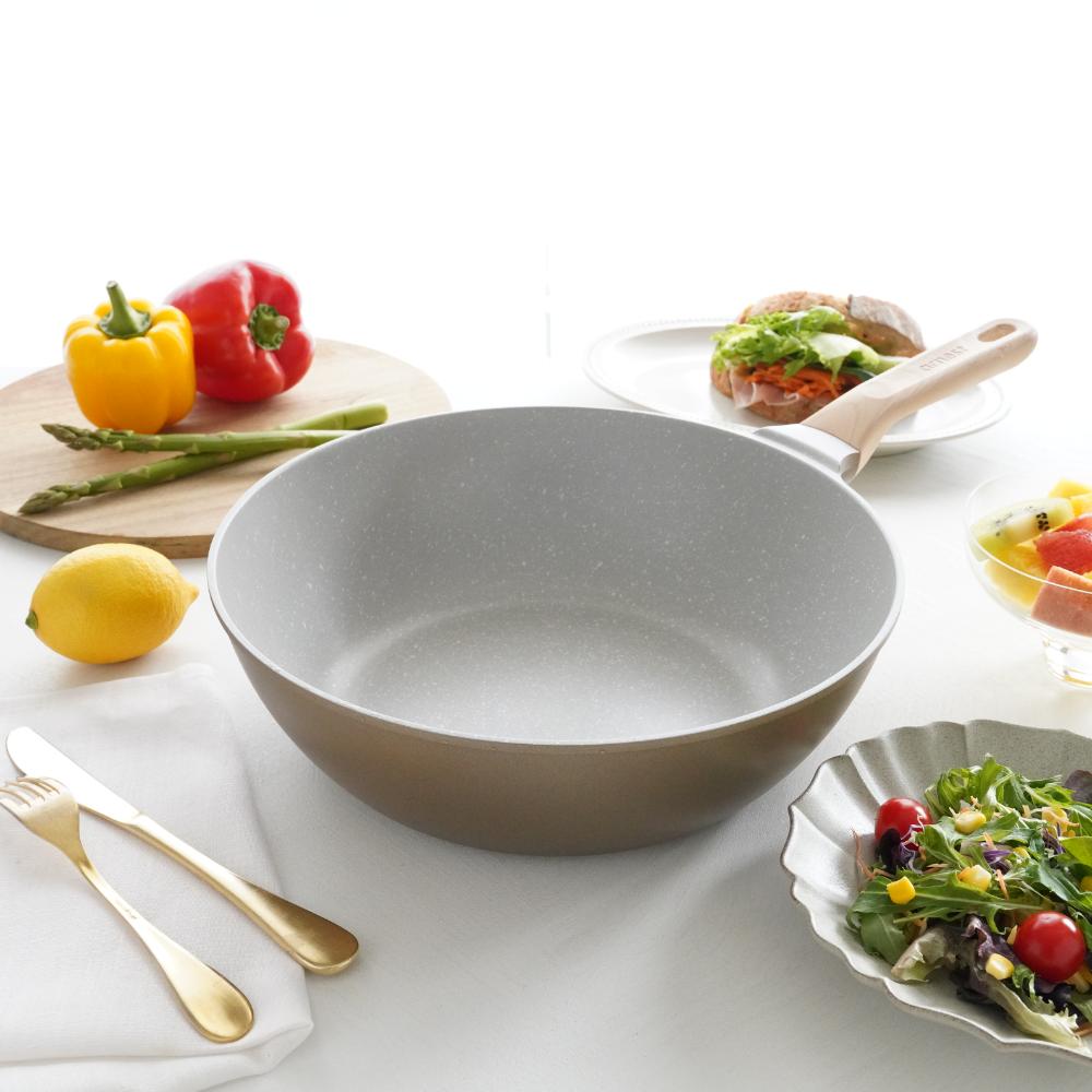 軽いフライパン エア 28cm 深型 IH対応