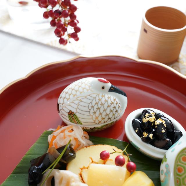 巣ごもり鶴 珍味入れ ｜ 四季折々のおしゃれな和食器通販サイト