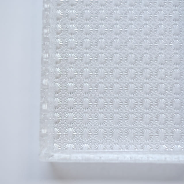 淑雅 ガラス長角皿