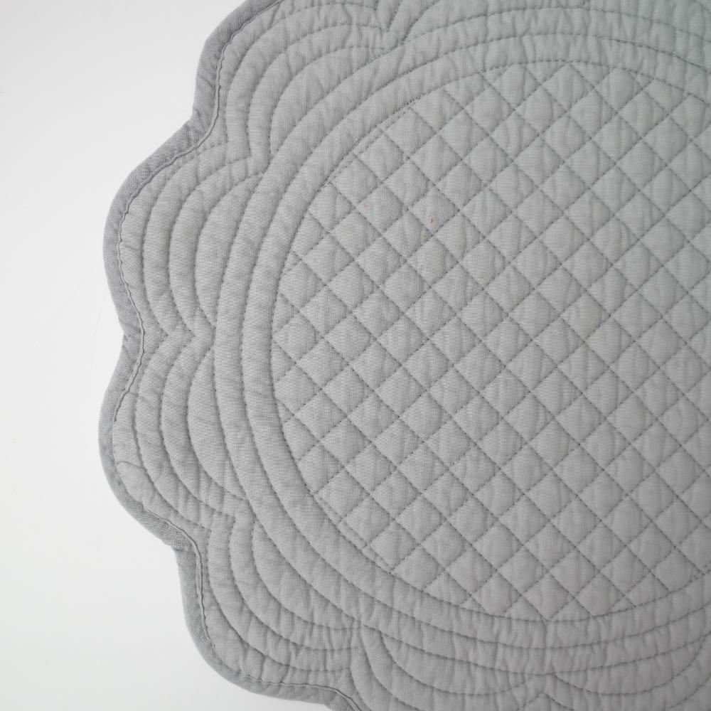 ヌビ　ランチョンマット　グレー