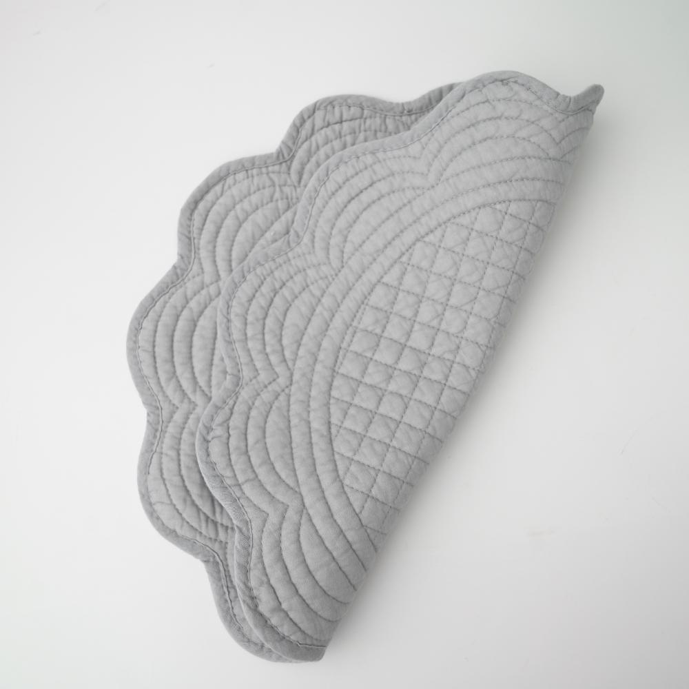 ヌビ　ランチョンマット　グレー