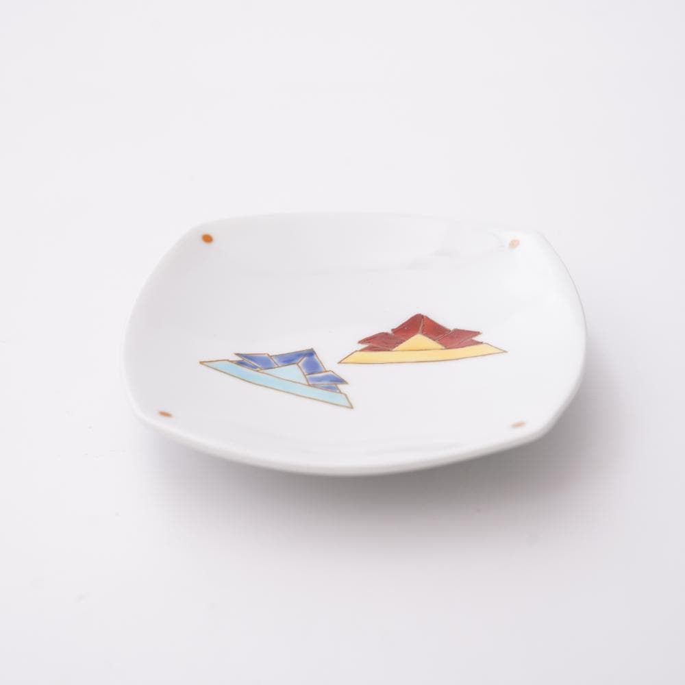 波佐見焼　端午の節句　正角小皿セット