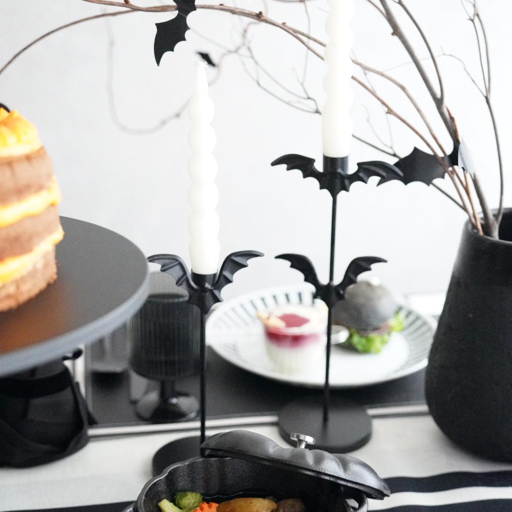 【アウトレット】コウモリキャンドルスタンドM