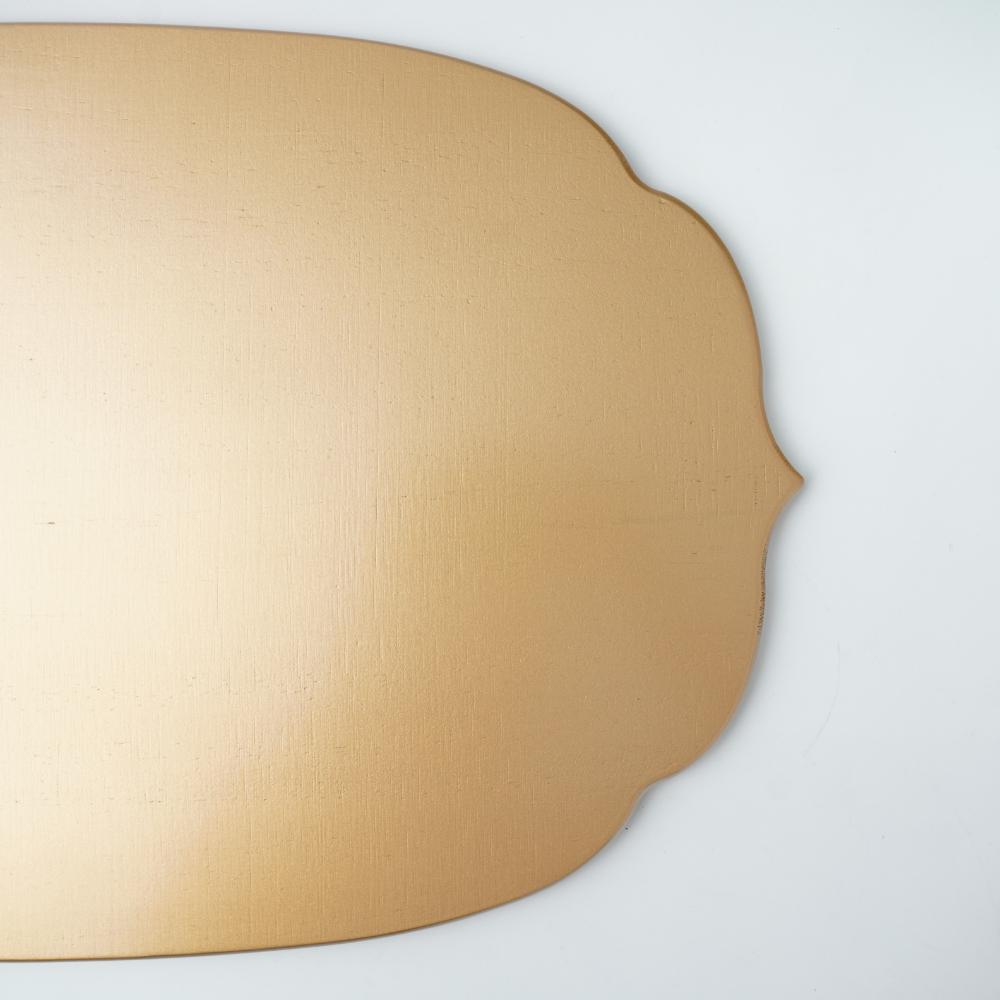 【アウトレット】越前漆器 稜花木製折敷 金 48cm×30cm