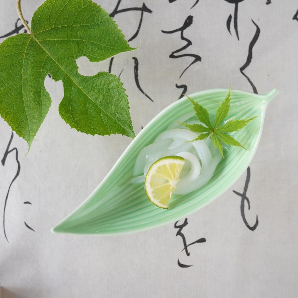 笹型小鉢 萌黄