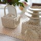 錦クリーム釉　金彩松葉　屠蘇器セット 1枚目のサムネイル
