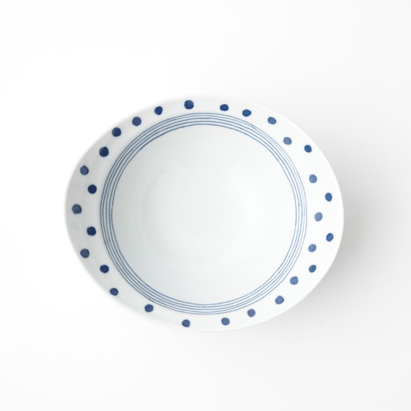 HASAMI DOT × LINE リム楕円鉢 小 ｜ 四季折々のおしゃれな和食器通販