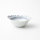 【陶器市】HASAMI DOT × LINE リム楕円鉢　小 2枚目のサムネイル