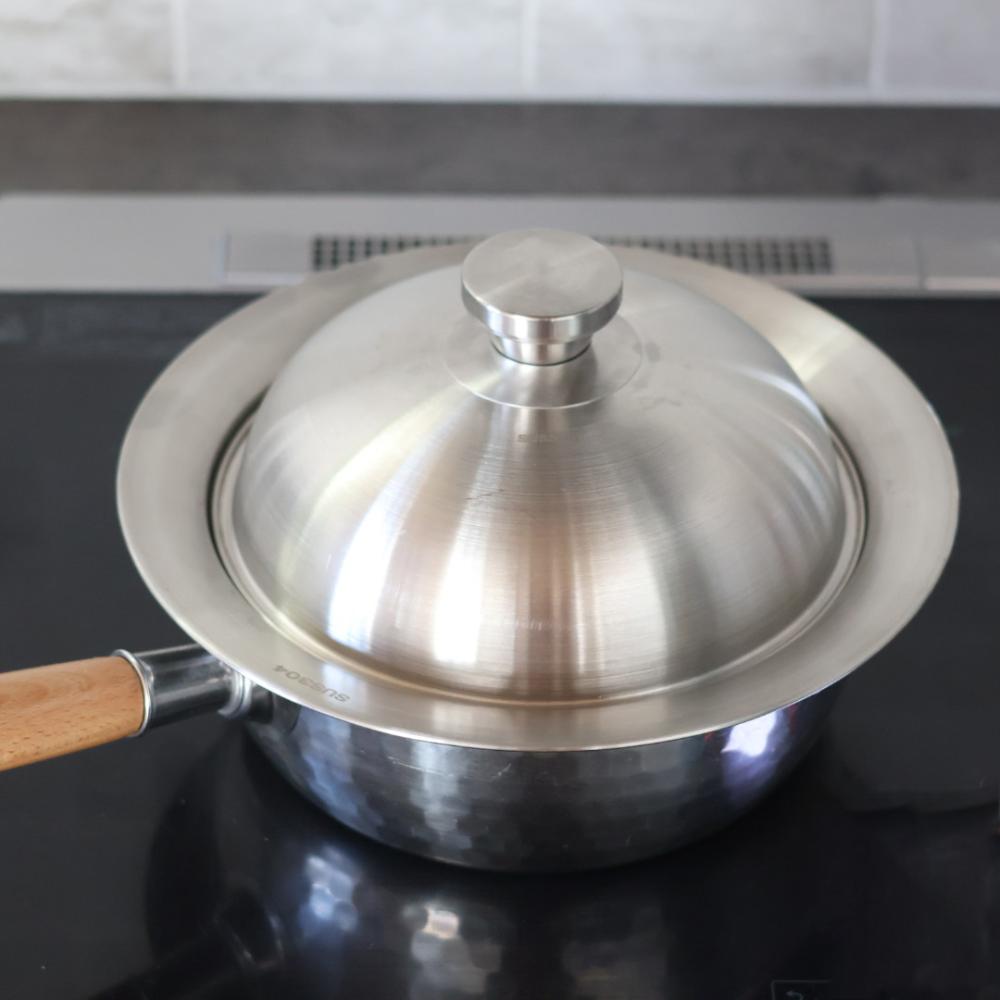 簡単のせるだけ ステンレス製蒸し鍋