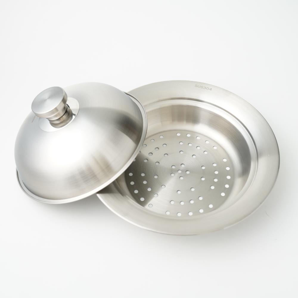 簡単のせるだけ ステンレス製蒸し鍋