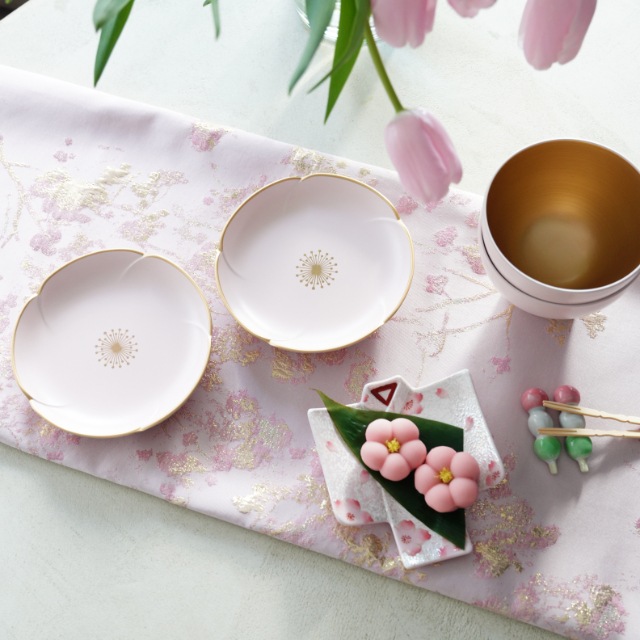 アウトレット】桃ゴールド テーブルランナー 200×30cm FOURGRACE