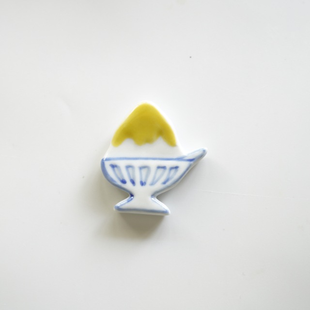 有田焼　かき氷箸置き　4個セット