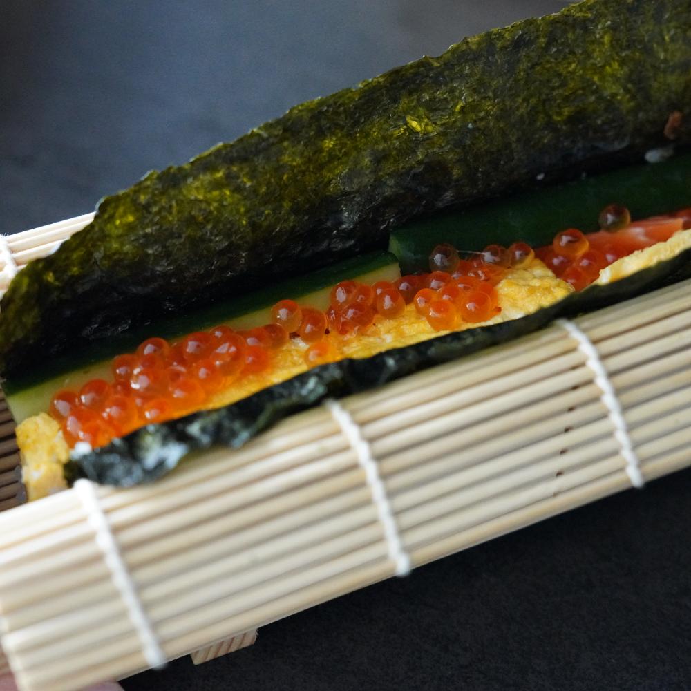 巻き寿司セット　ハーフカット溝付き