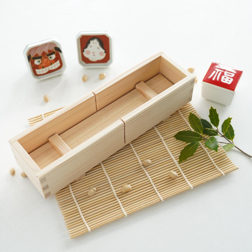 巻き寿司セット　ハーフカット溝付き