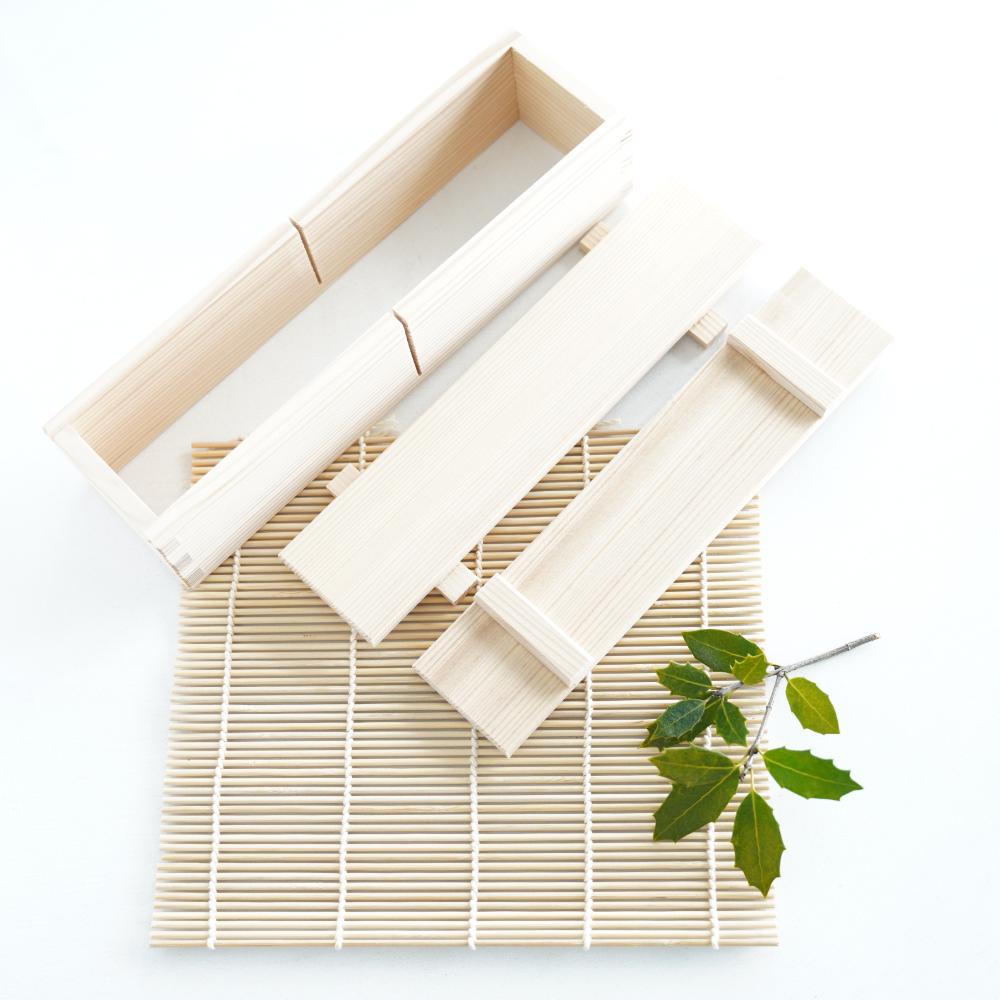 巻き寿司セット　ハーフカット溝付き