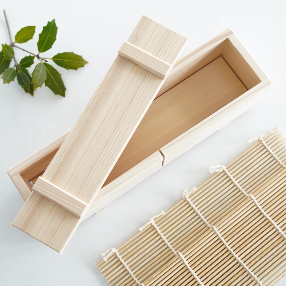 巻き寿司セット　ハーフカット溝付き