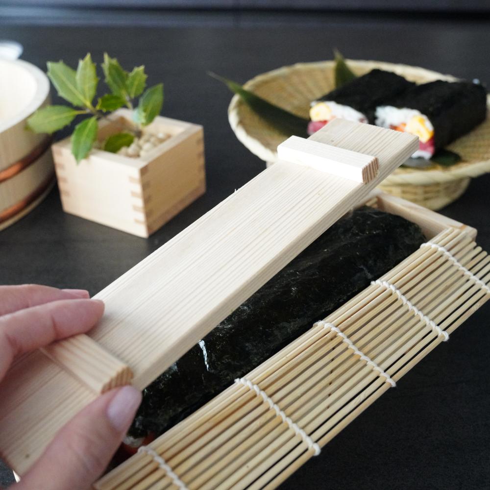 巻き寿司セット　ハーフカット溝付き