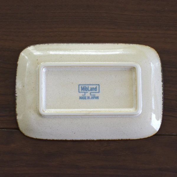 青茶十草 焼き物皿