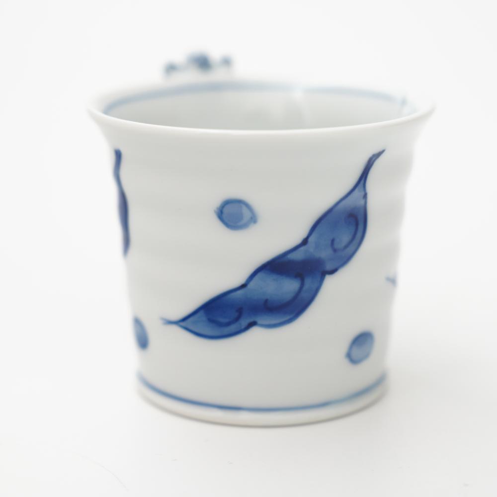 波佐見焼　 えんどう　一閑人煎茶・そば猪口