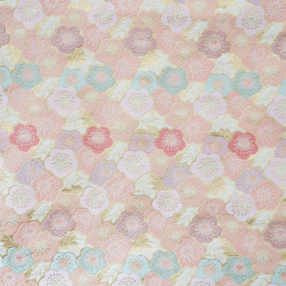 西陣織 梅尽くし テーブルランナー ピンク｜ 四季折々のおしゃれな和