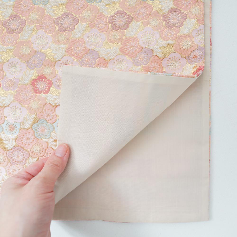 西陣織 梅尽くし テーブルランナー ピンク｜ 四季折々のおしゃれな和