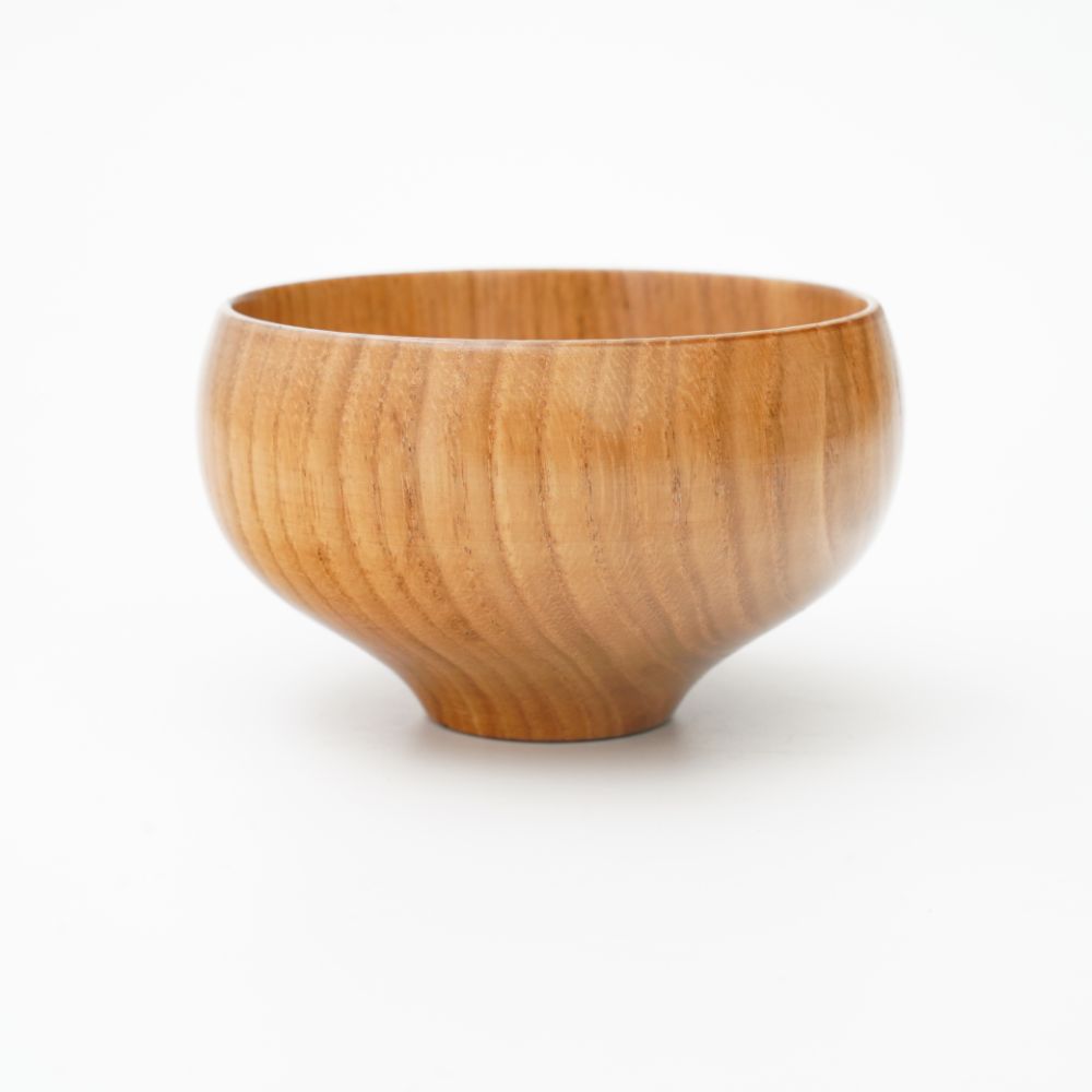 食洗機対応 +Na Bowl Tsubomi チェストナット-Chestnut- 汁椀 栗の木 ボウル 木製 
