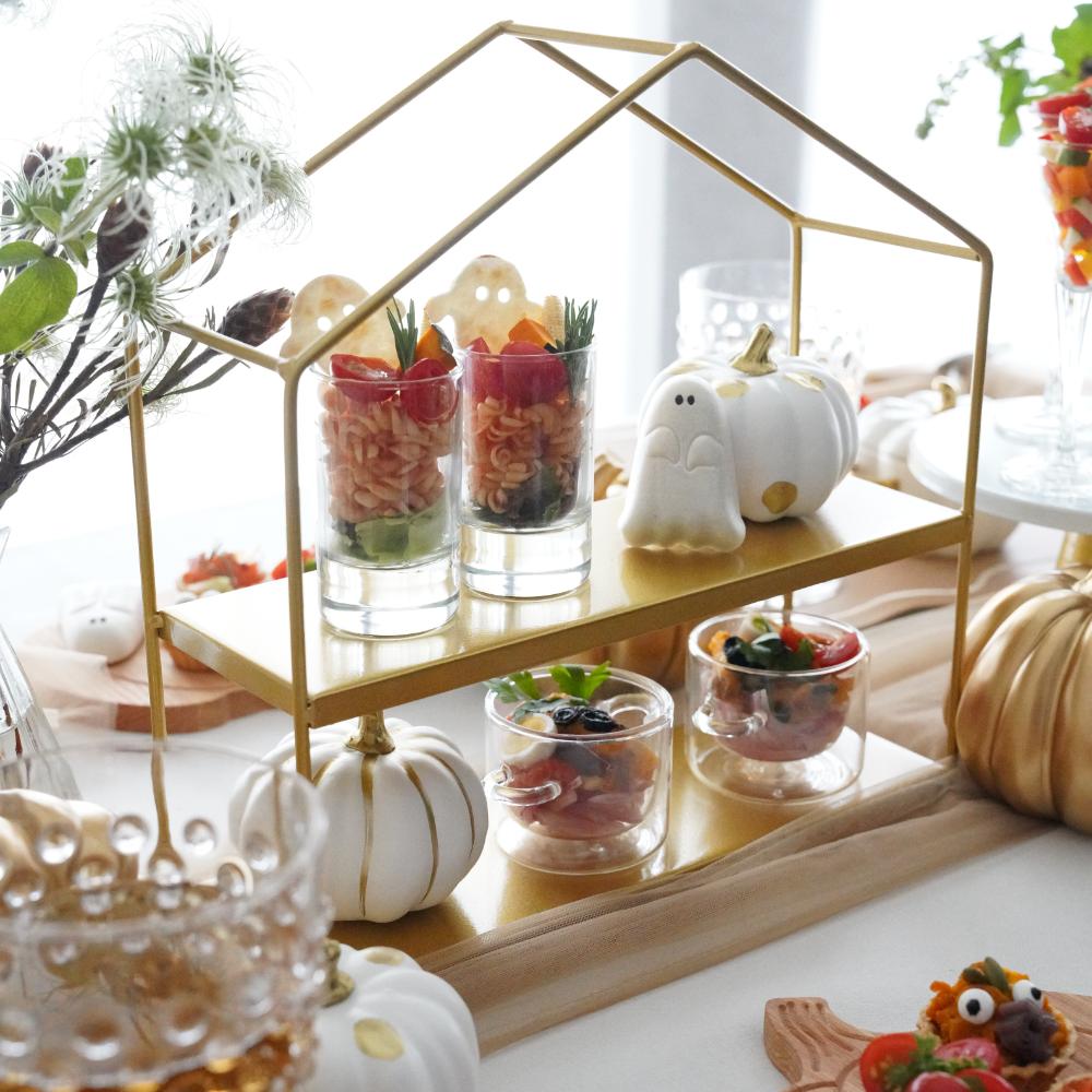 ハウス型アフタヌーンティーデザートスタンド ｜ 四季折々のおしゃれな