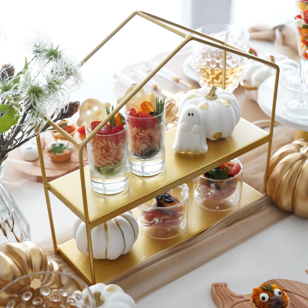 ハウス型アフタヌーンティーデザートスタンド ｜ 四季折々のおしゃれな