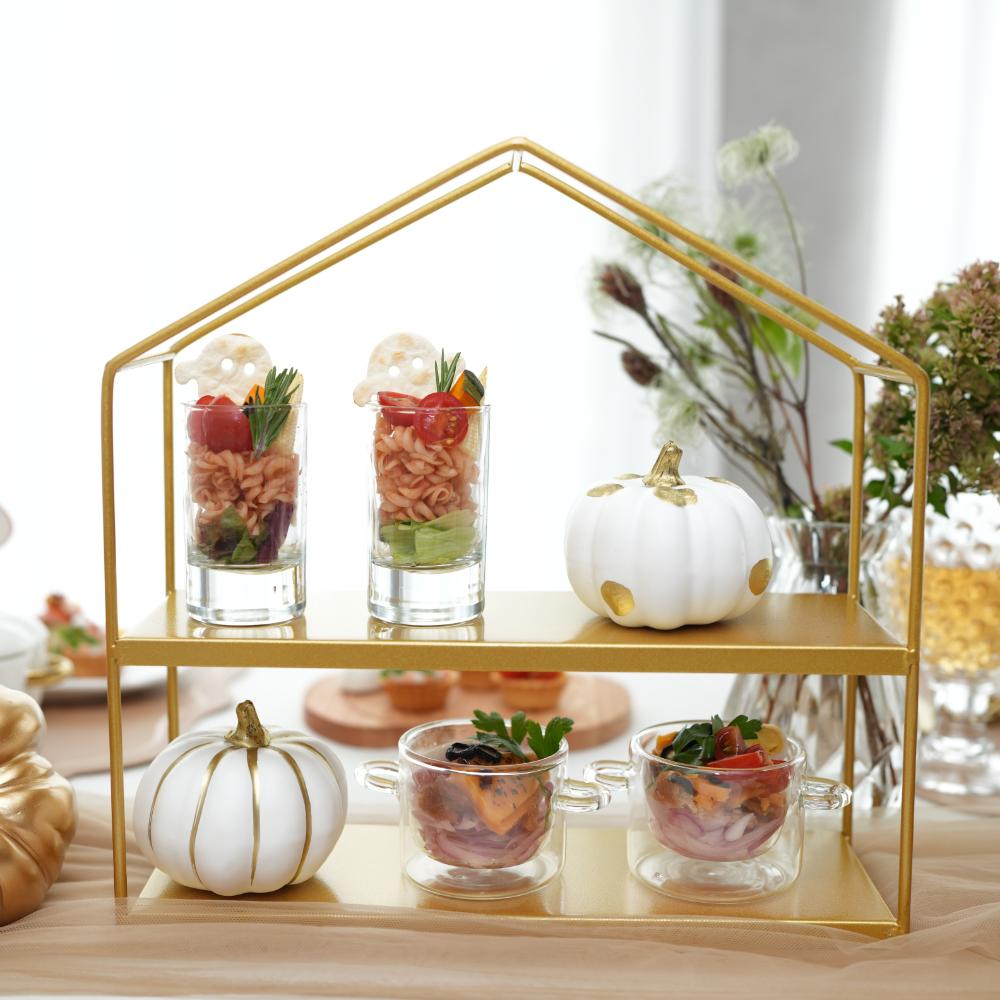 ハウス型アフタヌーンティーデザートスタンド ｜ 四季折々のおしゃれな