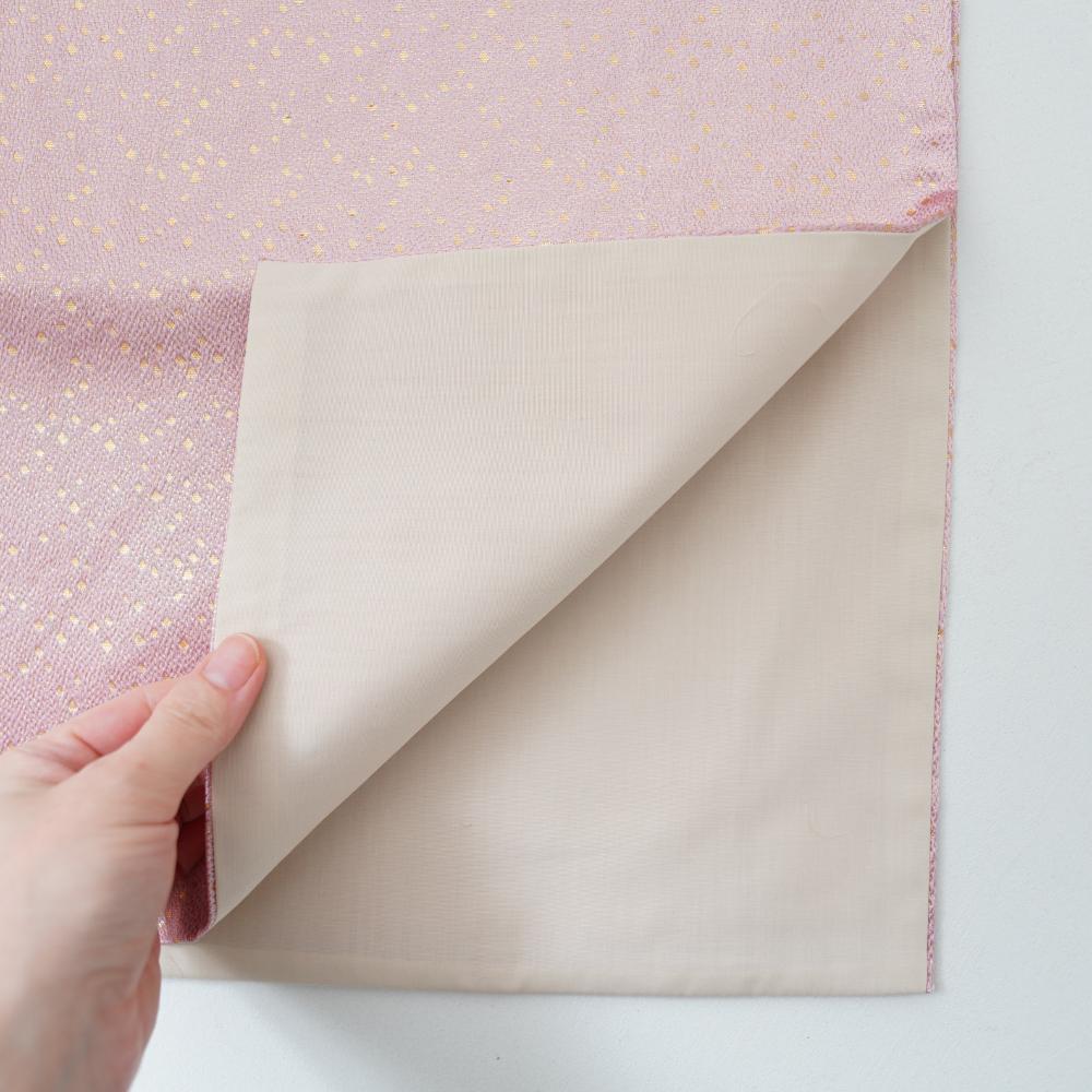 西陣織 テーブルランナー 金箔藤色 ｜ 四季折々のおしゃれな和食器通販