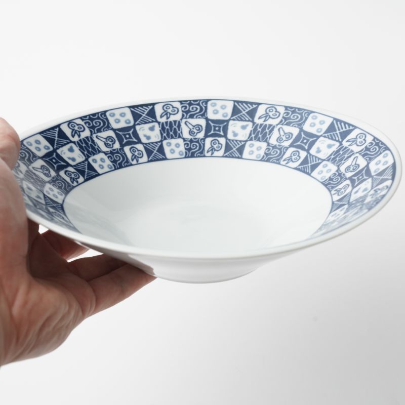 HASAMI 市松 カレー ＆ パスタ皿