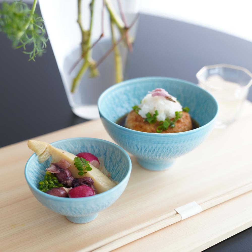 とちり小鉢 12cm ブルー｜ 四季折々のおしゃれな和食器通販サイト