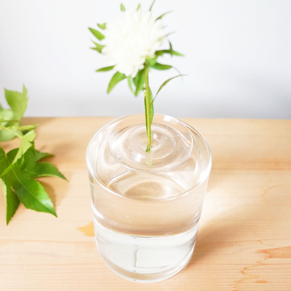 ガラス 花瓶 φ10×15cm｜ 四季折々のおしゃれな和食器通販サイト
