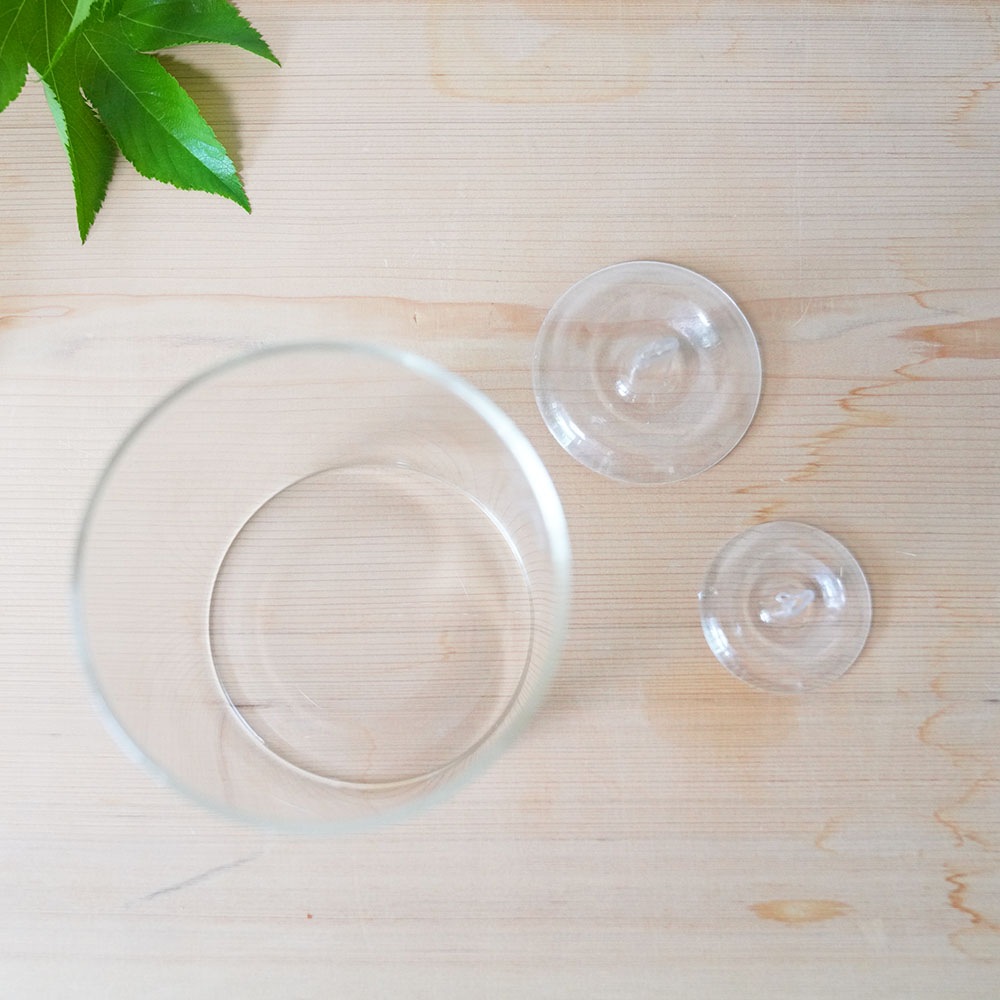 【予約/8月中旬出荷】フラワーベース 水面 （フローティングベース大小セット）
