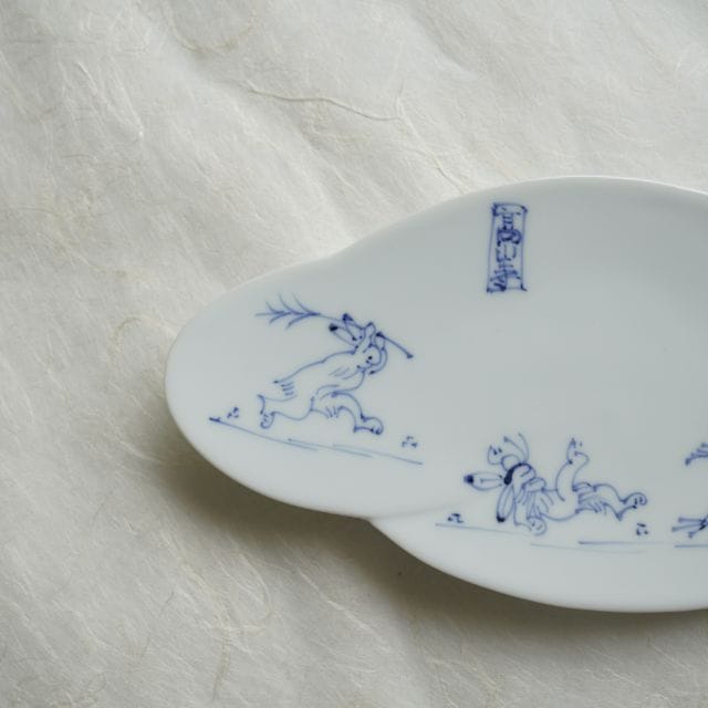 波佐見焼 高山寺 雲型皿大 ｜ 四季折々のおしゃれな和食器通販サイト