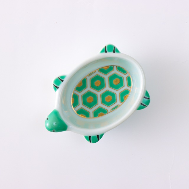 有田焼　錦亀珍味入れ