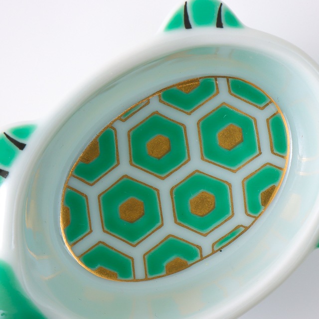 有田焼　錦亀珍味入れ